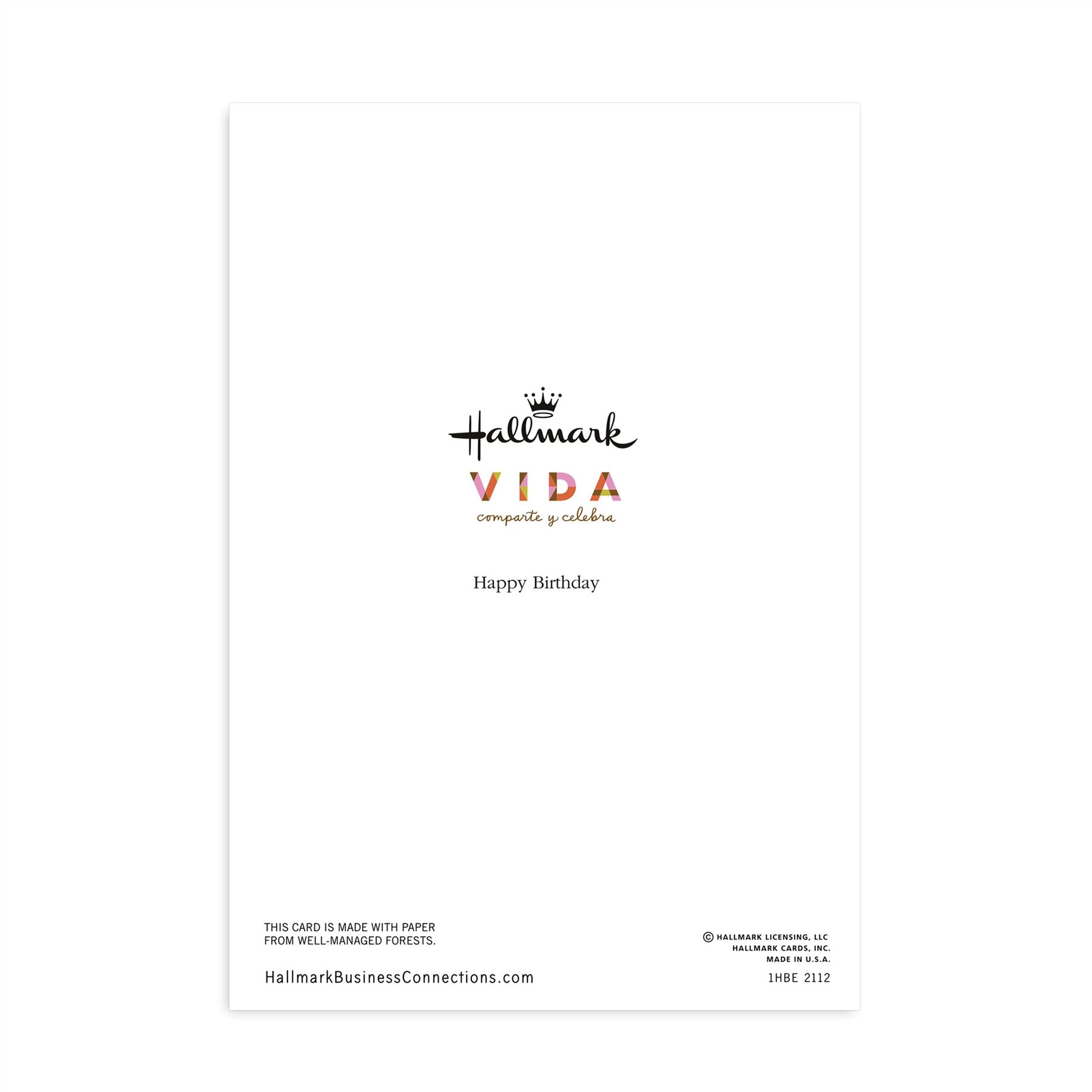 Hallmark Business Bulk Spanish Birthday Cards (Cake and Candles), 25 ct.