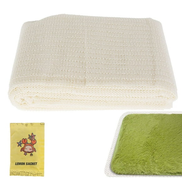 Non-Slip Carpet Underlay Rug Gripper Anti Slip Underlay Multi Purpose Liner Non Slip Mat Mesh Non-Slip lining Carpets Rug Pad Mat for Hard Floors Cushions