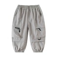 thumbnail image 3 of Bovxnpu Unisex Boys Sweatpants Comfortable Sweatpants for Kids Casual Trousers, 3 of 6