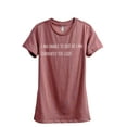 thumbnail image 1 of Thread Tank I Am Unable To Quit As I Am Currently Too Legit Women's Fashion Relaxed Crewneck T-Shirt Tee Heather Rouge Medium, 1 of 5