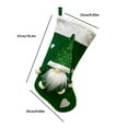 thumbnail image 4 of Xuniizn Christmas Stockings Bulk, Assorted Festive Xmas Stockings for Fireplace Mantel Decor, Traditional Holiday Ornaments, Christmas Decorations for Home, Cloth, Green, 4 of 4