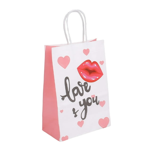 Huanglei Minimalist Cartoon Printed Kraft Paper Perfect For Valentine's Day & Festive Gifting