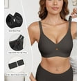 thumbnail image 4 of Sharicca Womens Seamless T-shirt Bra Wireless Comfort Bralette Smoothing Eeveryday Bras, 4 of 7