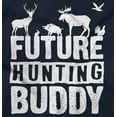 thumbnail image 2 of Future Hunting Buddy Little Hunter Toddler Boy Girl T Shirt Infant Toddler Brisco Brands 6M, 2 of 6