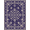 Purple, Pattern 13, variant on ODIKA Vintage Loofah Repeating Petal Lattice Backing Shower Bathtub Refined Stain Resistant Low Profile for Dorm Room, Small Living Apartment