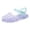 00-Purple232, variant on Hihipz Toddler Girls Jelly Sandals Hollow Out Buckle Soft Sole Breathable Casual Shoes Summer Beach Footwear