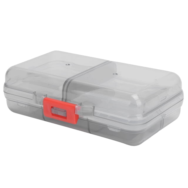 Pill Case, 8 Compartments 4.5 X 2.8 X 1.4in Pill Box Dispenser For Pocket Purse For Different Medicines Gray