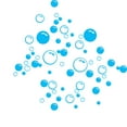 thumbnail image 5 of fastboy Bubbles Circle Removable Wallpaper Bathroom Window Wall Sticker Home DIY PVC Decals, 5 of 5