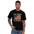 thumbnail image 5 of HAOMEILI 250 Anniversary USA Shirt 1776-2026 250th Birthday Patriotic American Flag T-Shirt, 5 of 7
