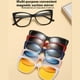 thumbnail image 2 of Guardurnaity Gafas de sol magnéticas con clip para hombre y mujer, antideslumbrantes, para conducir, redondas, con clip Cadenas y cordones para anteojos 2340D, 2 of 6