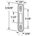 thumbnail image 4 of Prime-Line Porte Coulissante MP2097, Acier Zingué, (Simple), 4 of 5