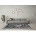 thumbnail image 3 of Ahgly Company Indoor Rectangle Abstract Gray Modern Area Rugs, 5' x 8', 3 of 4