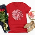 thumbnail image 1 of T-shirt à Manches Courtes Imprimé Col Rond Mode Femme Décontracté Ample, 1 of 1