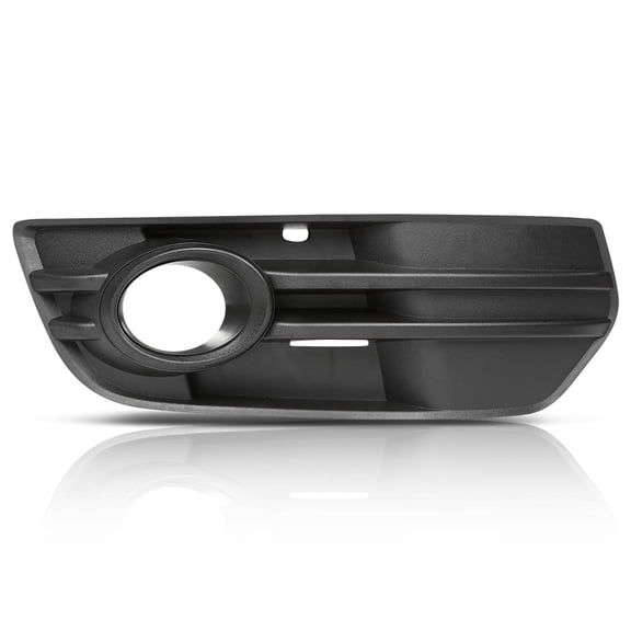 Black Front Bumper Fog Light Cover Grille Bezel Molding Right Side Fit For 2009-2012 Audi Q5