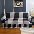 thumbnail image 1 of Elastic Stretchable Sofa Cover with Skirt Washable Furniture Protector Printed Slipcovers with Elastic Bottom for Living Room, 1 of 7