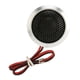 thumbnail image 2 of Set of 2 150W Dome Tweeters, 2-Way System, High Sensitivity, Silver and Black, for Car o Systems, 2 of 4