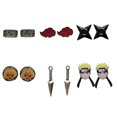 thumbnail image 1 of Naruto Symboles Thématiques Ensemble de 6 Boucles d'Oreilles, 1 of 3