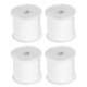 thumbnail image 1 of 4 Rollos Hilo de Nylon Trenzado 0.8mm 50 Yardas Artesanía Satén Cuerda para Pulsera Collar Kumihimo Blanco Unique Bargains, 1 of 5