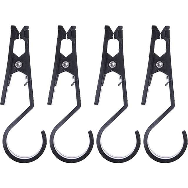 4Pcs Carabiners Clips Tent Canopy Clips Outdoor Wind Rope Clamps Awning Portable Clips