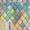 Chequered Rainbow, variant on QHY Sunshine Colorful Rainbow Stained Glass Window Film Non-Adhesive Window Privacy Film Reusable Decorative for Room (Rainbow Mosaic, 17.5 X 78.7 in)
