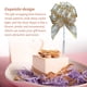 thumbnail image 5 of Advancent Tire de la cinta de lazos para envolver regalos Festivo jubiloso Resistente al desgaste Cestas de regalos multicolores Regalo de Navidad Kits de decoración para fiestas Blanco Advancent HA060819-10, 5 of 6