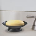 thumbnail image 4 of nu steel Bogart Soap Saver Dish, Bar Holder Tray for Bathroom Counter, Shower, Kitchen Sponges, Scrubbers, Oil Rubbed Bronze, 4 of 6