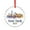 Pattern-2, variant on Watercolor New York Skyline Christmas Ornament Gift Exchange Present Ideas New York City Landscape Crystal Ornament 2025