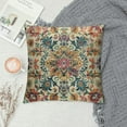 thumbnail image 2 of Awypu Moslion Carpet Pattern Boho Style Ethnic Decorative Throw Waist Pillow Case Pillowcase 12x12in, 2 of 5
