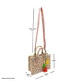 thumbnail image 2 of Empire Cove Gift Set for Women Mom Sister -  Mini Tote Bag comes with a cute Tassel - Purse Handbags Satchel -  Speckle Yellow, 2 of 4
