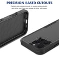 thumbnail image 3 of TECH CIRCLE Back Cover Case, for iPhone 16 Pro Max Case 6.9-Inch (2024), Plastic Shell Silicone Protective Shockproof Phone Case, Slim Fit Lightweight Basic Case for Women Men, Black, 3 of 6