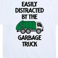 thumbnail image 3 of Instant Message - Easily Distracted By The Garbage Truck - Toddler & Youth Short Sleeve Graphic T-Shirt, 3 of 6