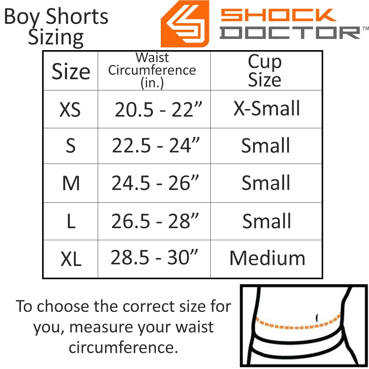 Shock Doctor Boys Core Supporter w/ BioFlex Cup 213