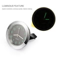 thumbnail image 4 of Reloj Con Clip Para Rejilla De Ventilación De Coche, Reloj Luminoso Para Salpicadero De Automóvil, Reloj Analógico De Cuarzo Para Interior De Coche Eigraketly VI008771-02, 4 of 5