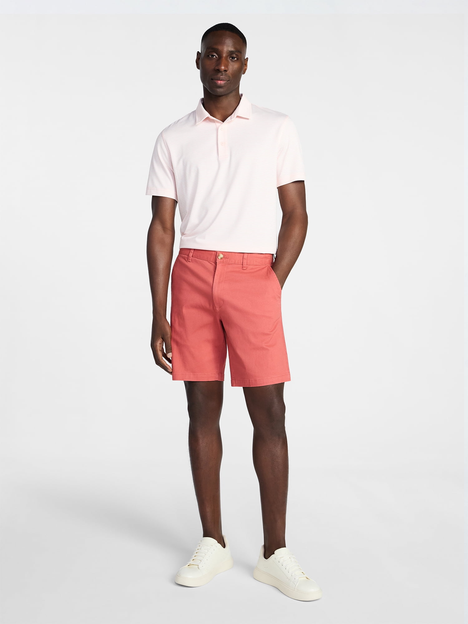 George Men's & Big Men's Modern Fit Flat Front Shorts, 5", 7", 9" Inseams, Sizes 28-54