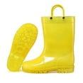 thumbnail image 6 of BOCCA Kids Yellow Glitter Waterproof Rain Boot For Girls Size 6, 6 of 6