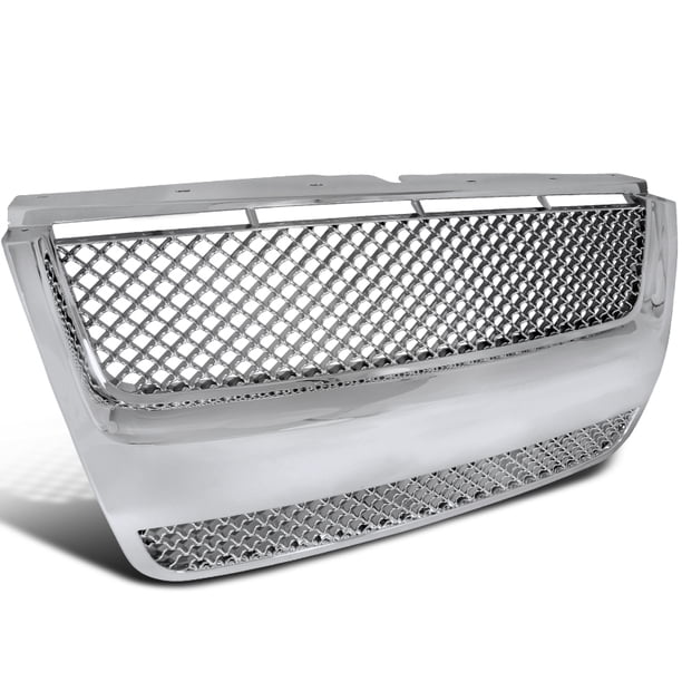 Spec D Tuning 07 10 Ford Explorer Sport Trac Front Hood Grill Chrome Mesh Grille 07 08 09 10 Walmart Com Walmart Com
