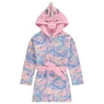 thumbnail image 2 of Girls' Unicorn Bathrobe Set - Soft, Cozy, and Fun with Matching Slippers - Perfect for Lounging, 2 of 3