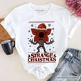 thumbnail image 5 of Strange Christmas Retro T-Shirt, Demon Plant Gift for Horror Lovers, 5 of 6