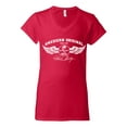 thumbnail image 2 of Wild Bobby Ford Shelby All American Since 1962 Women Standard V-Neck Tee, 2 of 6