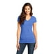 thumbnail image 1 of Camiseta muy importante Distrito cuello en V 3XL Azul jaspeado, 1 of 1