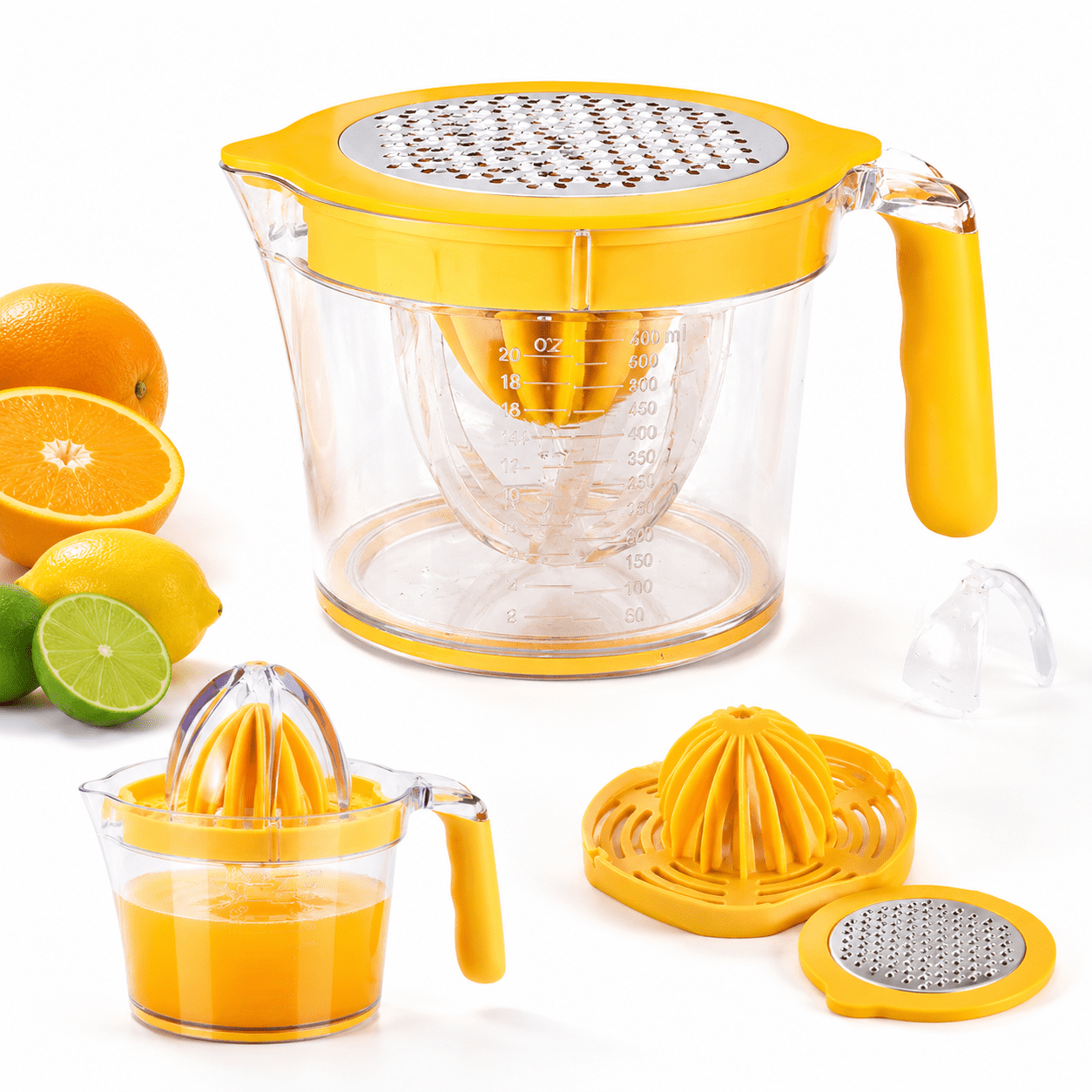Chef'n, Citrus Juicer, FreshForce, Yellow with Dual Gear Mechanism