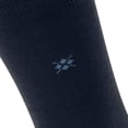 thumbnail image 4 of Burlington Calcetines hombre LEEDS Lote de 3 - lana virgen, logo, lisos, talla única, 40-46 Azul marino 40-46, 4 of 5