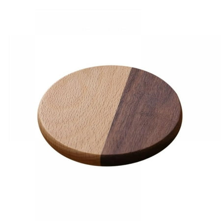 

Magazine Tea Coffee Cup Pad Wood Coasters Placemats Durable Heat Square Round Drink Mat