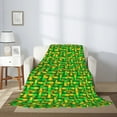 thumbnail image 2 of Sikiie Corn 4 Cozy Flannel Fleece Throw Blanket: Lightweight & Thick for All Seasons - Perfect for Women, Men, & Kids"50"x40", 2 of 6