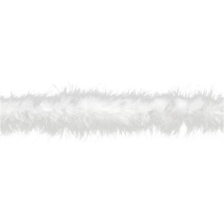 Simplicity Wright White Feather Boa, 1 Each