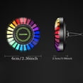 thumbnail image 2 of Car Voice Activated Light Clip 24 LEDs RGB Car LED Light Sound Pickup Light with Fragrance Aroma Diffuser（10ml Aromatherapy）, 2 of 8