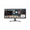 thumbnail image 1 of LG 34" Ultrawide UXGA 75Hz 5ms GTG IPS LED FreeSync Gaming Monitor - Black - (34WL500-B), 1 of 7