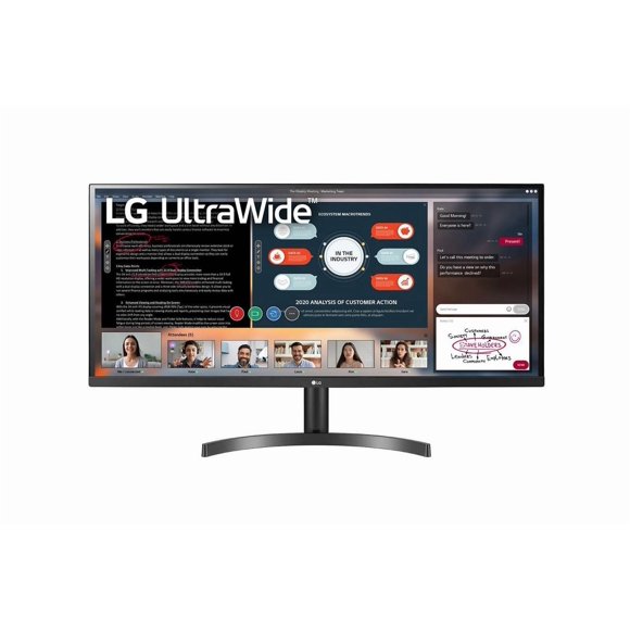 LG 34" Ultrawide UXGA 75Hz 5ms GTG IPS LED FreeSync Gaming Monitor - Black - (34WL500-B)