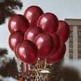 thumbnail image 2 of Shisuyan Balloon Water Filling Latex Wine Red 100Pcs 12 Inch, 2 of 9
