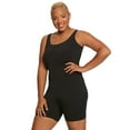 thumbnail image 5 of Sporti Plus Size HydroLast Chlorine Resistant Scoop Back Unitard One Piece Swimsuit (Women's Plus), 5 of 9